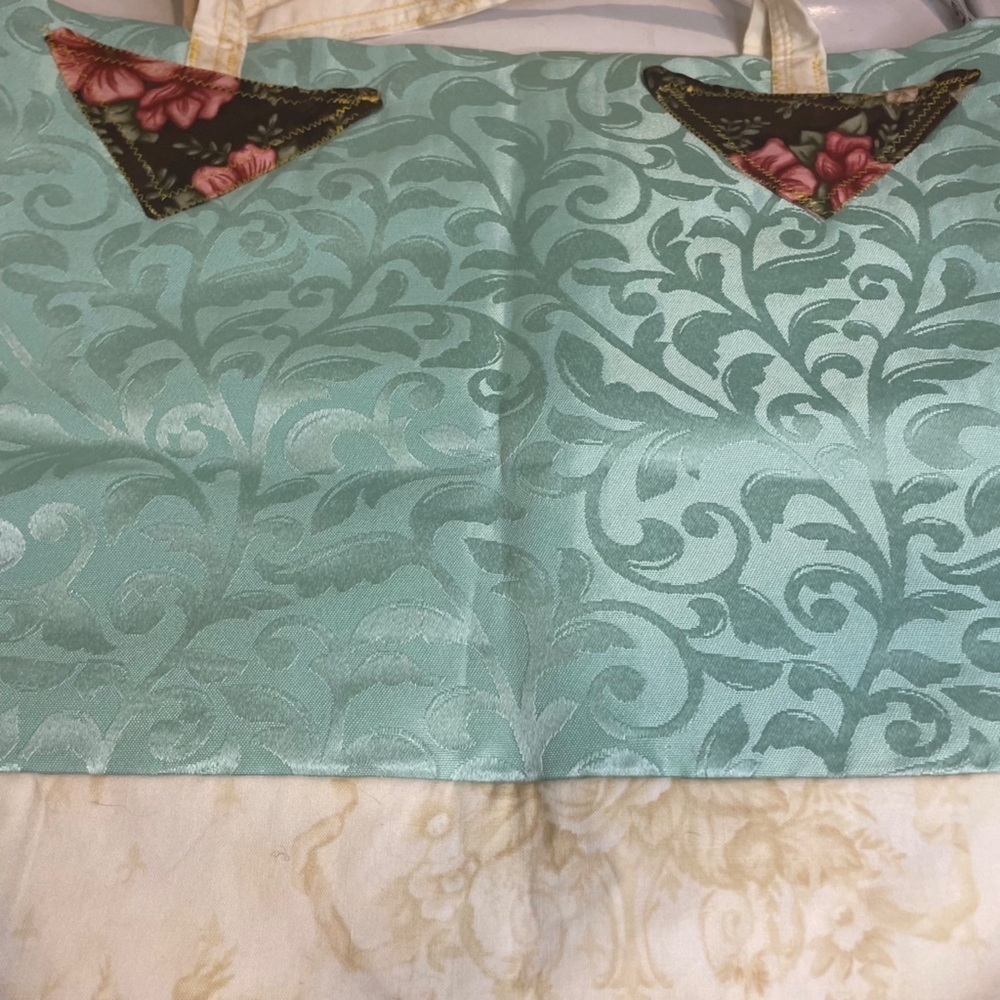 Market bag Upcycled produce tote handmade by Yung_Babas_Nook NWOT - Picture 6 of 8